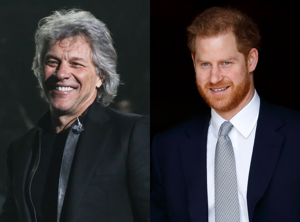 Jon Bon Jovi Reveals His New Nickname For Prince Harry E Online